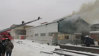 Во Владимире вспыхнул химзавод