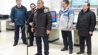 Рустам Минниханов запустил новый энергоблок Нижнекамской ТЭЦ