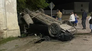 В Шацком районе в ДТП перевернулся автомобиль