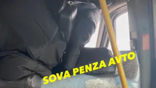 Пензенцы оказались заперты в маршрутке