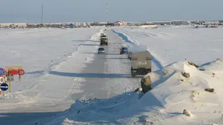 В Нижнекамске открылась ледовая переправа через Каму