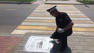 На тротуарах Нижнекамска появились предупреждающие надписи