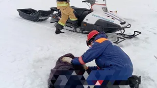 В Удмуртии рыбак чуть насмерть не замерз на пруду