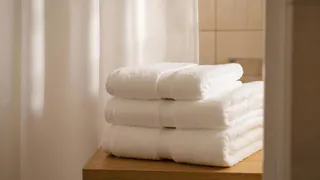 Не наждачка, а пушистое облако: 2 ложки - и полотенца стали мягче новых