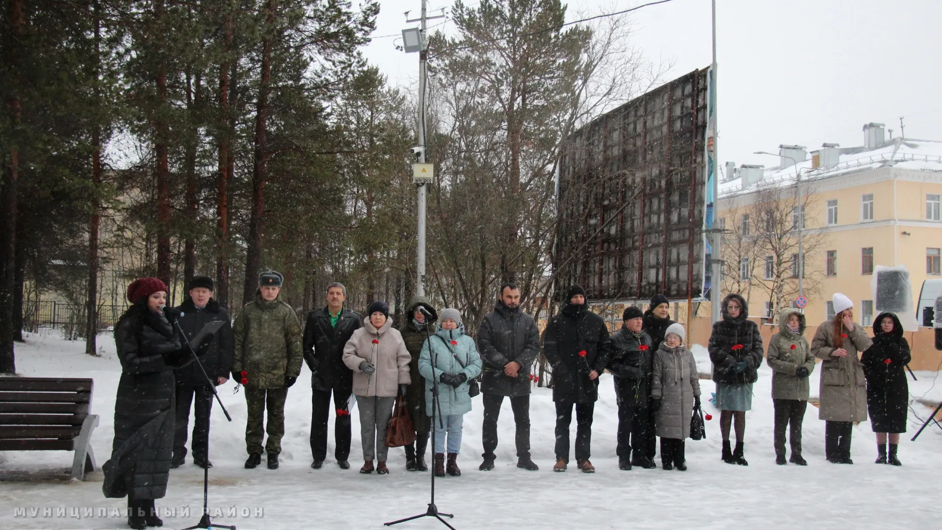 В одном из городов Коми состоялся митинг Дня Неизвестного солдата