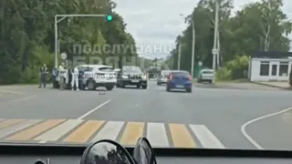 Появилось видео аварии в Толмачёво Брянской области