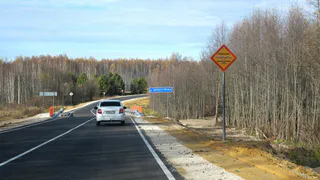 В Сасовском округе отремонтировали дорогу к поселку Кустаревка
