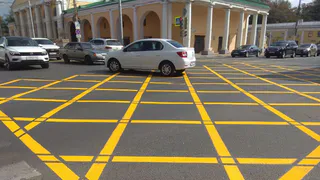 Рязанцам объяснили нанесение «вафельной» разметки на пересечении улиц Ленина и Свободы