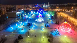 Чем порадуют новогодние городки? 