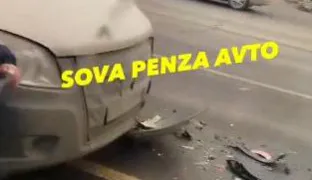 В Пензе случилось ДТП с маршруткой: на месте работали врачи