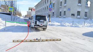 В Коми водитель Mitsubishi Pajero на перекрестке наехал на 9-летнюю девочку