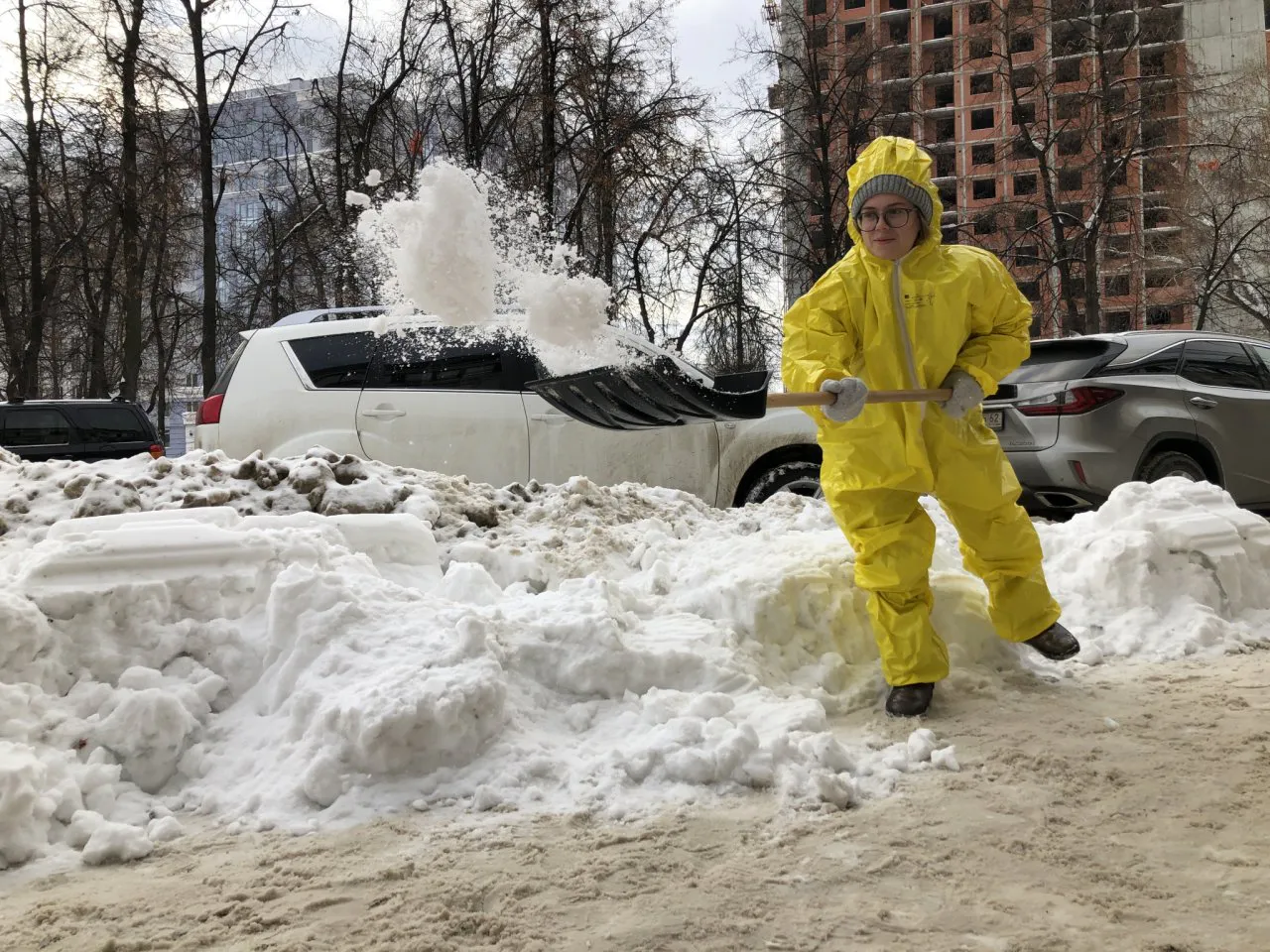 В январе рязанцы перестали смеяться после слова "лопата"