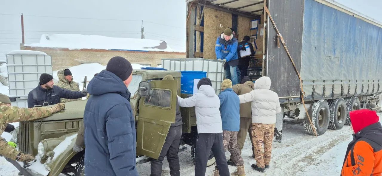 Из Нижнекамска отправили 30 тонн груза в зону СВО