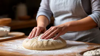 Готовлю манты сразу на месяц: замешиваю тесто на ледяной воде и леплю - идеальный вкус и сочность