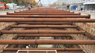 Готовность первого участка новой линии казанского метро достигла 46 %