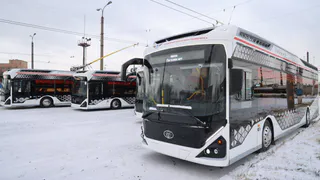 В Рязани автопарк пополнили пять новых троллейбусов
