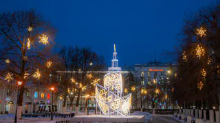 В Рязани 27 декабря заработает вся праздничная иллюминация 