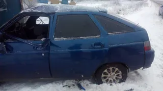 В Рязанской области водитель влетел в остановку