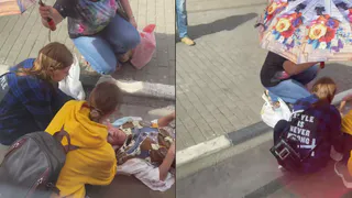 Упала на асфальт: на Первомайском проспекте пенсионерка потеряла сознание