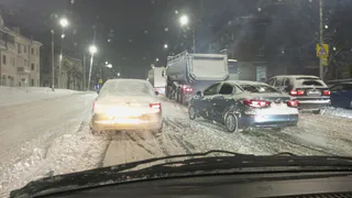 Рязань «встала» в 10-балльные пробки