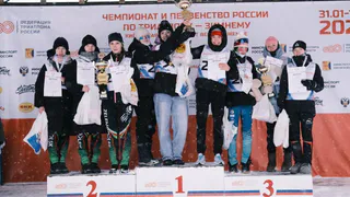 Сборная Коми взяла серебро и бронзу на первенстве России по зимнему триатлону