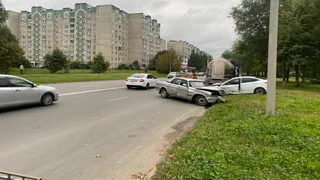Во Владимире пьяный водитель устроил лобовое ДТП на улице Безыменского
