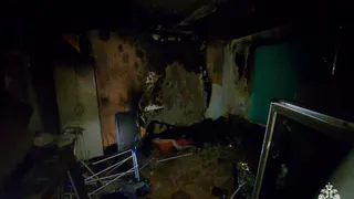 В Усинске из-за пожара эвакуировались четыре жильца девятиэтажки
