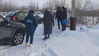 В Магнитогорске начали штрафовать за переход реки Урал по льду