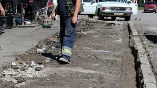 На пяти центральных улицах Рязани заменят бордюры