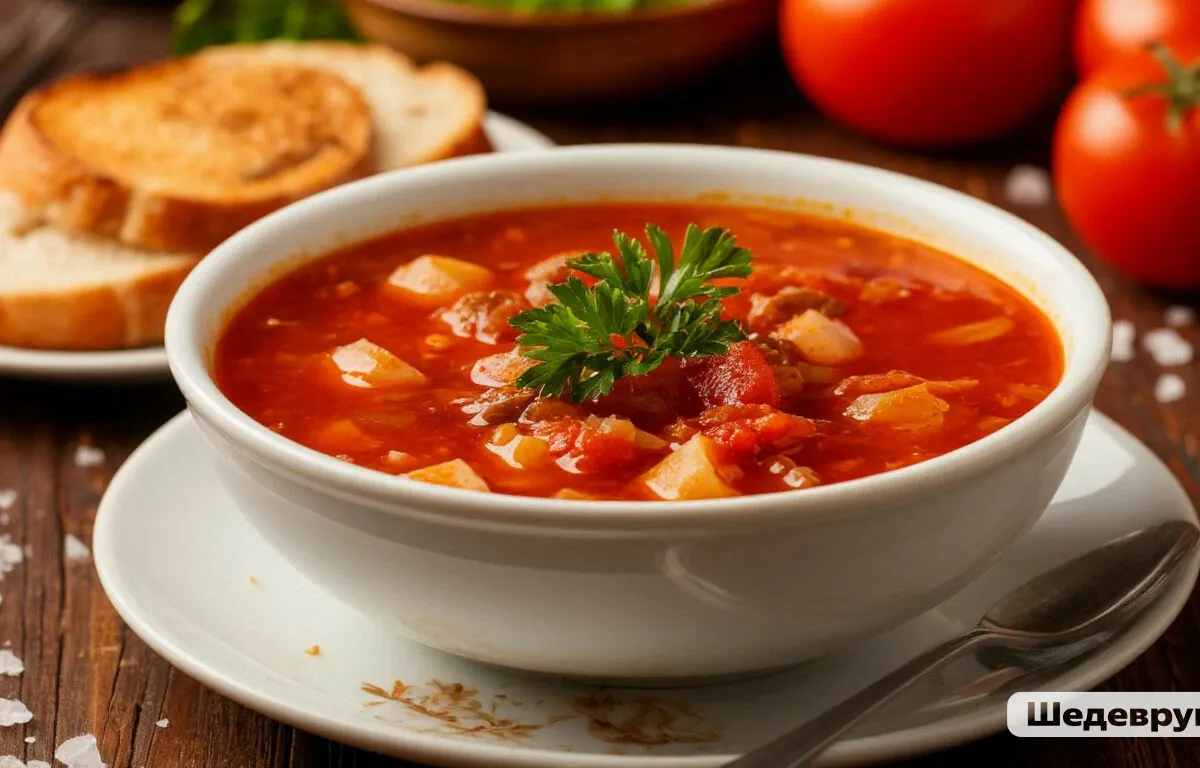 Шикарная солянка всего за 30 минут — густая, как после трёхчасовой варки