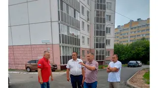 В Чебоксарах обустраивают дворовые территории