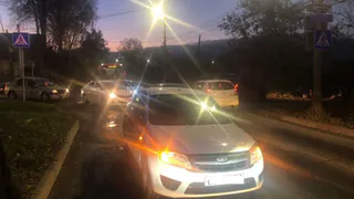 На улице Щорса в Рязани Lada Granta сбила 14-летнего подростка на пешеходном переходе