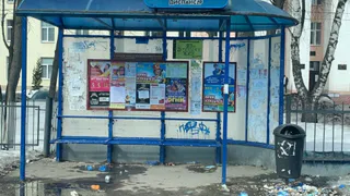 Кто ответственный за урны? Рязанка пожаловалась на состояние остановки Кардиодиспансер