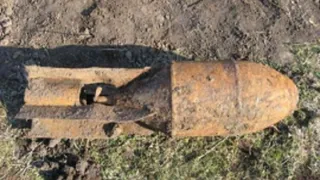 На берегу Десны под Брянском обнаружена авиабомба