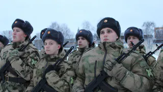 В Коми призывники приняли торжественную воинскую присягу