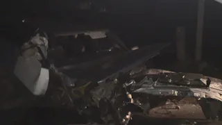 Под Рязанью легковушка влетела в отбойник