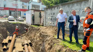 Мэр Чебоксар контролирует устранение аварий на теплосетях