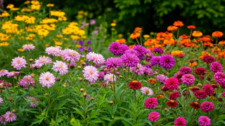 Дивный синий многолетник, который переживает даже жару и засуху: цветёт до осени, а листья — как небесная вуаль