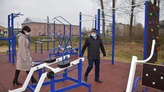 Выполняют нацпроект: в Михайлове и Сасове открыли спортивные площадки