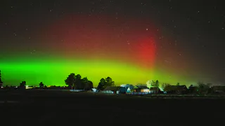 Татарстанцы стали свидетелями полярного сияния