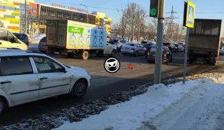 ДТП на 40 лет Октября создала пробку в Первомайском районе Пензы