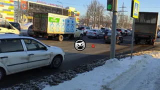 ДТП на 40 лет Октября создала пробку в Первомайском районе Пензы