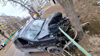 ДТП в Чебоксарах: автоледи не справилась с обгоном