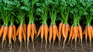 Раскидайте на грядке с морковью такой порошок - удивитесь, какой огромной и ровной она вырастет