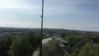 Установка антенной опоры возле дома на Уральской вызвала беспокойство жителей Магнитогорска