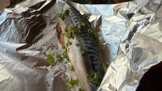 В "Светофоре" скумбрию купил 249 р/кг. Принёс домой и пожалел - вот, что получилось