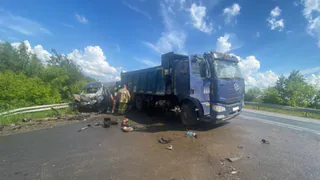 В Рязанской области в ДТП с большегрузом пострадали 3 человека