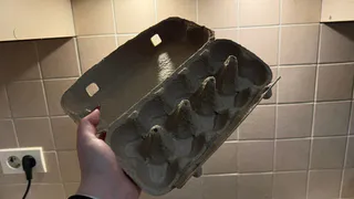 Пустые лотки от яиц не выбрасываю: нашла им применение и не нарадуюсь - пригодились даже в прихожей