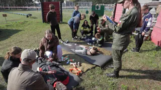 В Коврове завершился муниципальный этап военно-патриотической игры «Зарница 2:0»