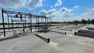 В Челябинске завершается строительство автоспорткомплекса «Трасса 74»